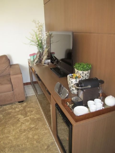 Cantinho do café na sala