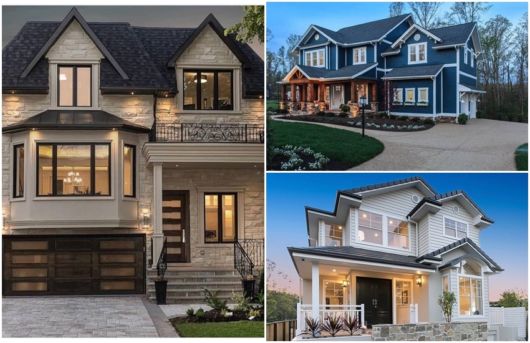 fachadas de sobrados