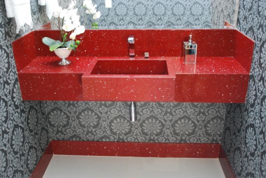 Banheiro com granito