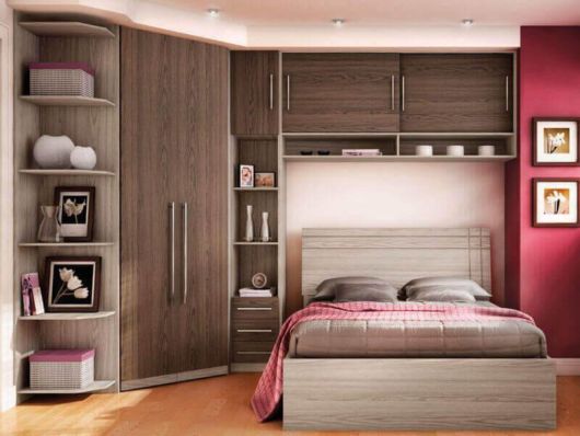 Decoração de quarto de casal modlulado