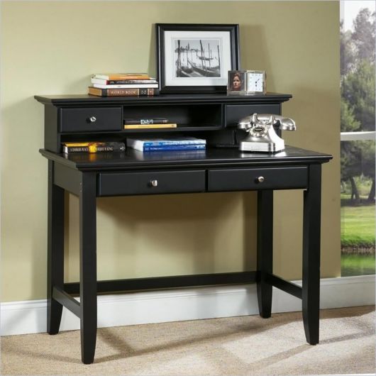  Escrivaninha para quarto pequeno preta