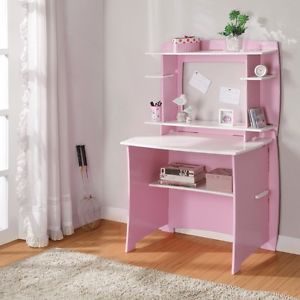 Escrivaninha para quarto feminino rosa