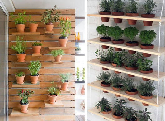 Horta em apartamento