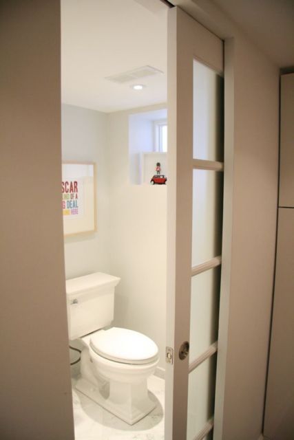 porta para banheiro de correr