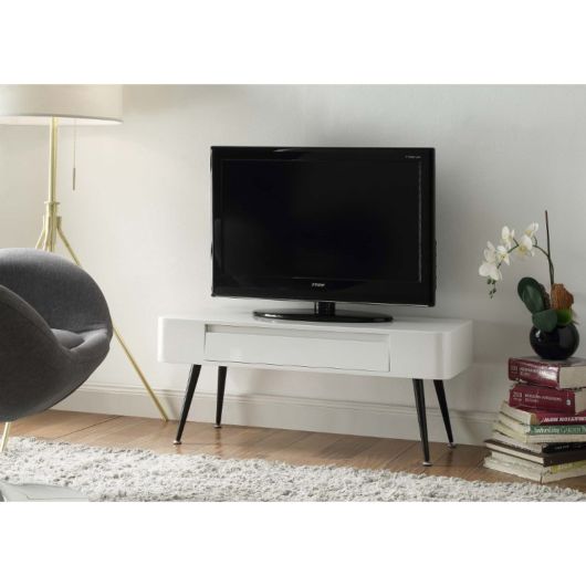 Rack retrô branco simples