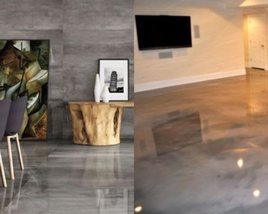 piso de concreto polido