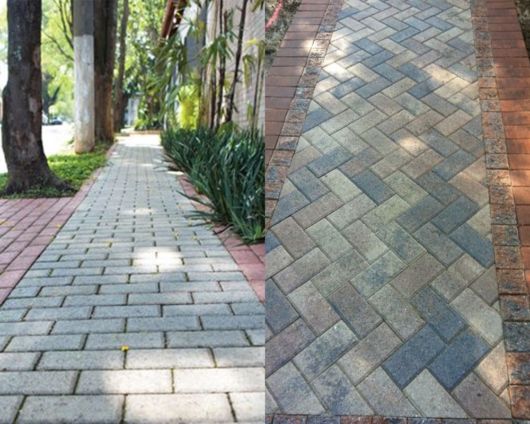 piso de concreto estampado