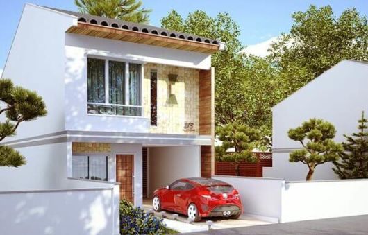 sobrado com garagem.