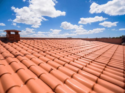 telhado aparente de PVC