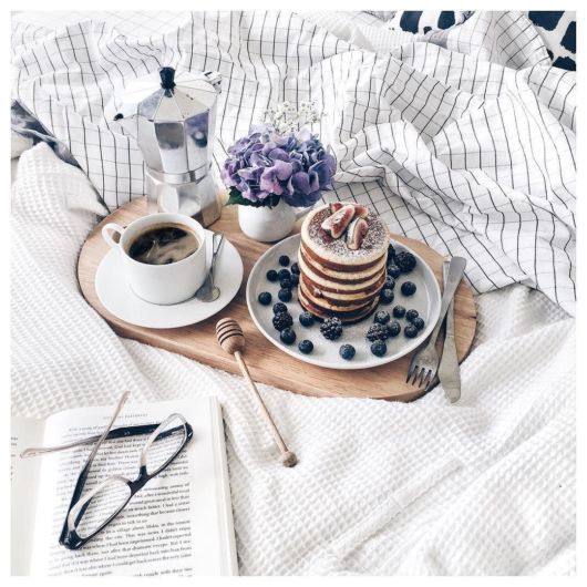 bandeja de café da manhã