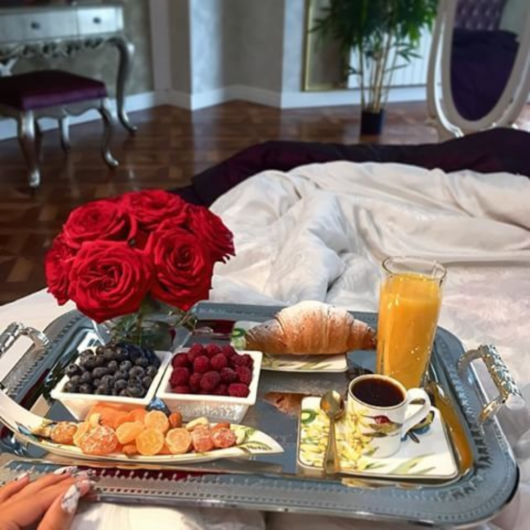 bandeja de café da manhã