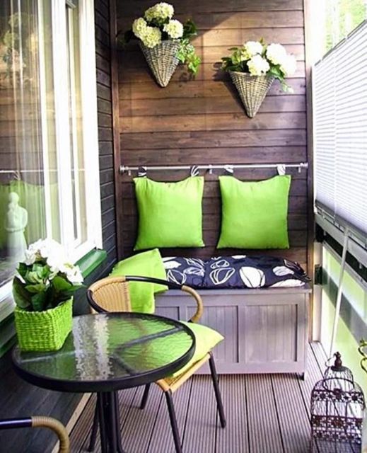 Enfeite de parede de plantas.