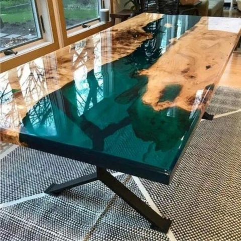 Porcelanato líquido 3D nos móveis