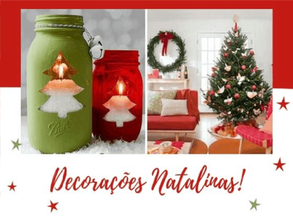 Decoração de Natal – Muitas ideias magníficas para enfeitar o lar!