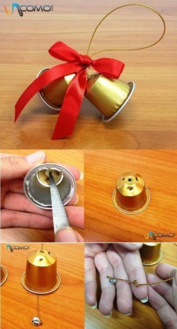 artesanato com cápsula de café passo a passo