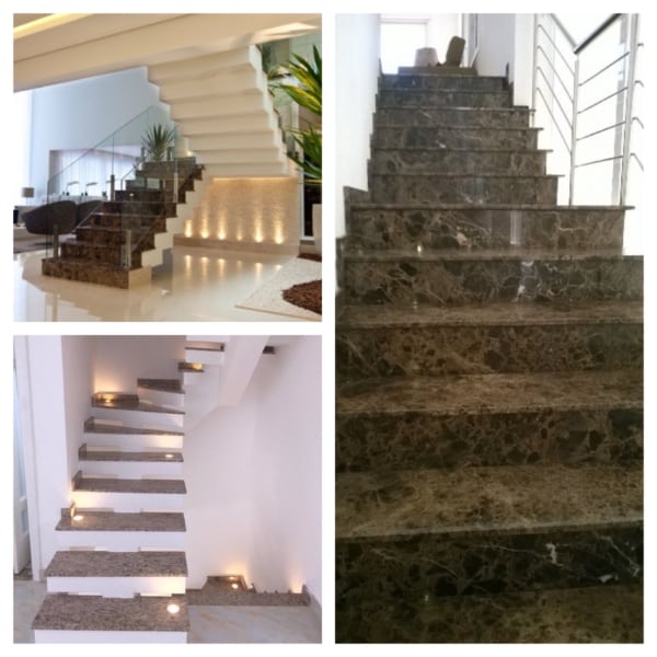 Escada de mármore – 40 opções incríveis e como usar na décor!