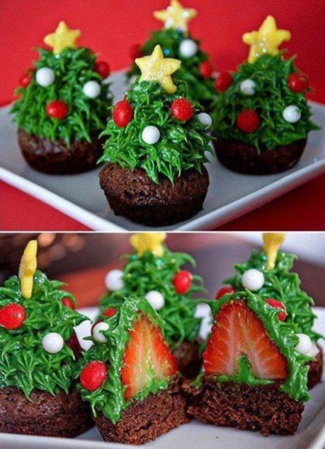 Mesa de Natal com doces