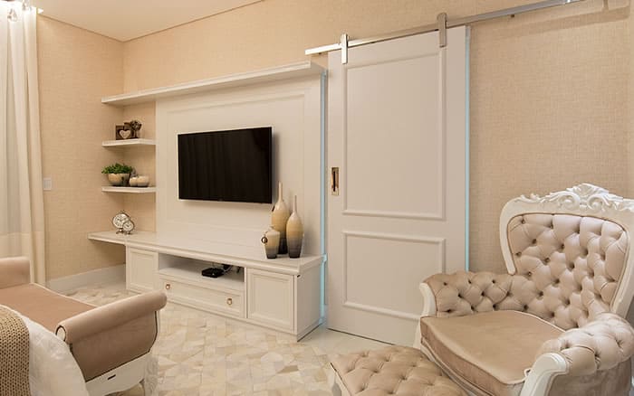 sala com decoração provençal