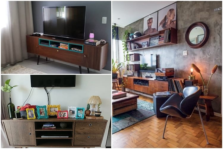 decoração com móveis vintage