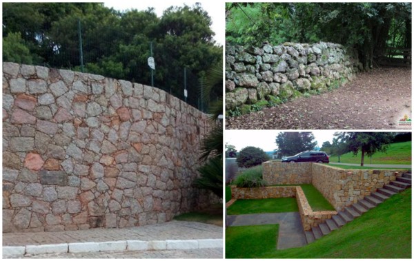 Fachadas com muro de pedras – 40 Ideias incríveis para se inspirar!