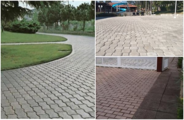 Pisos intertravados de concreto