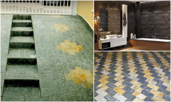 Várias ideias de composição com pedra miracema