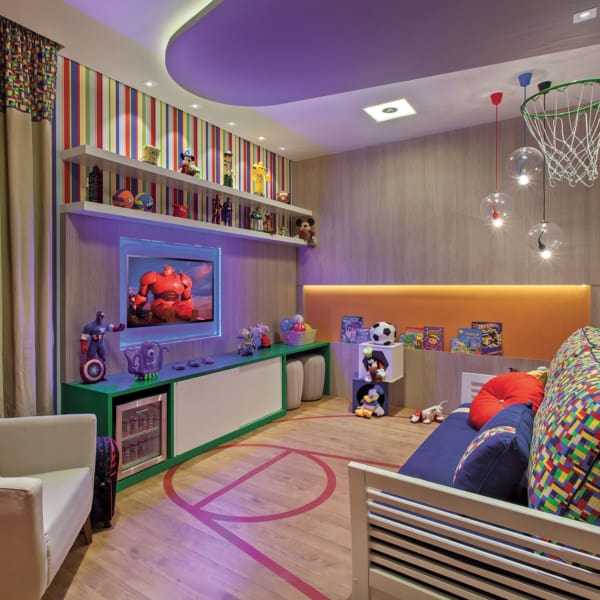 carpete de madeira para quarto de bebê