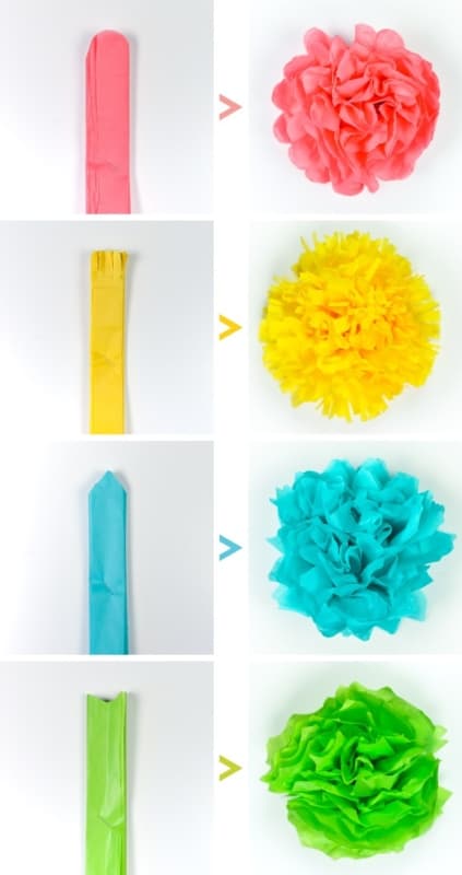 Flor de papel gigante – 60 Ideias magníficas + Passo a passo fácil!