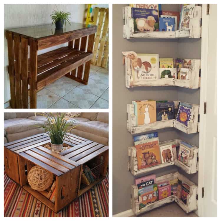 itens para sala de artesanato em madeira