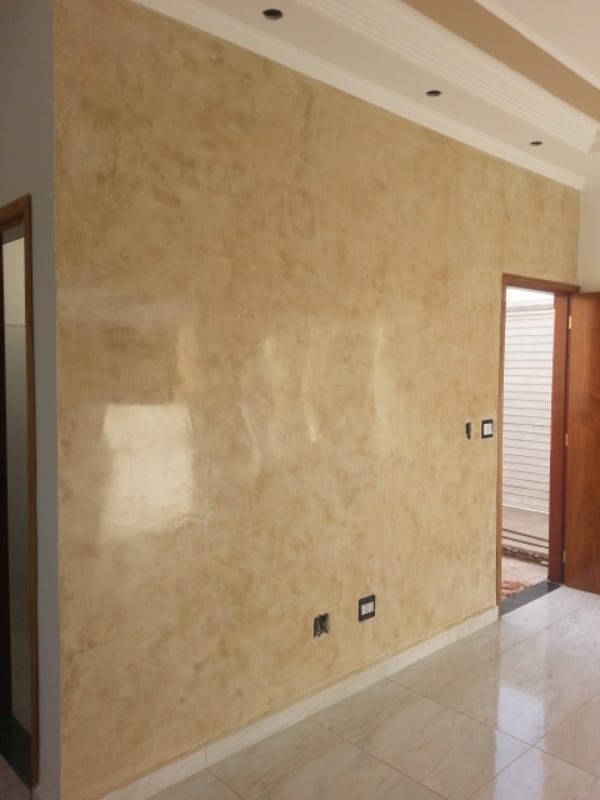 parede marmorizada