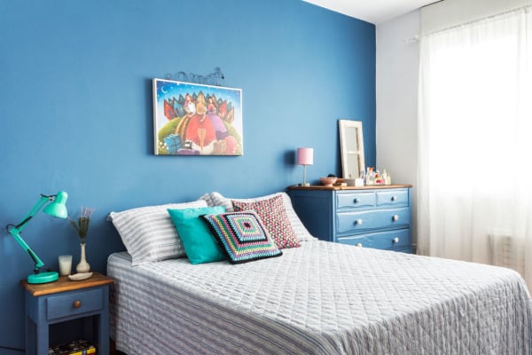 pintura de parede de quarto