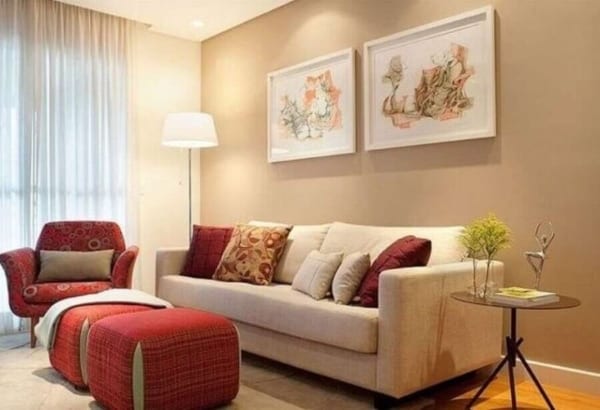 pintura para parede de sala