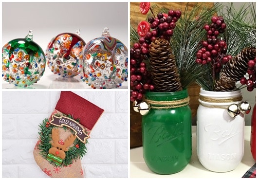 Ideias para enfeite de Natal artesanal72