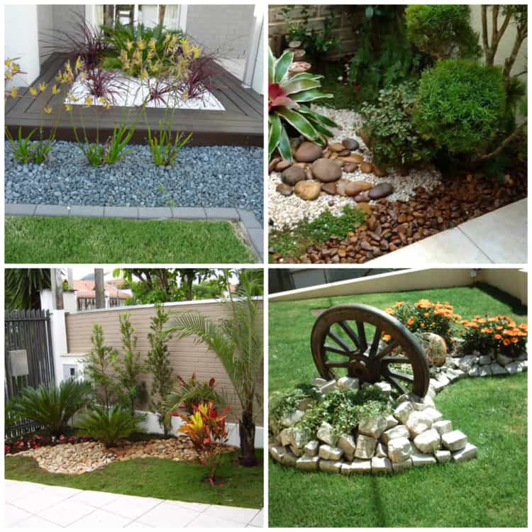 Decoração de Jardim com Pedras