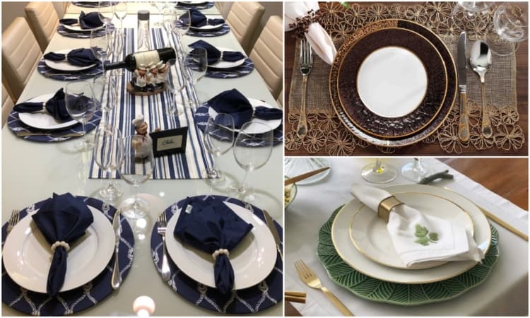 Decoração de mesa de jantar 1