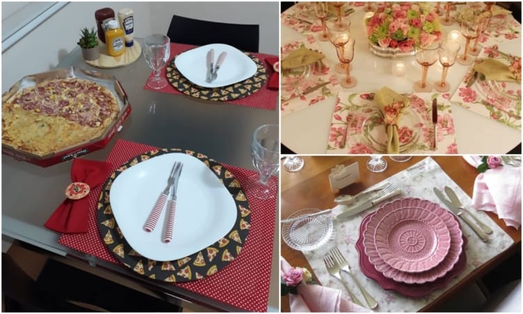 Decoração de mesa de jantar 2