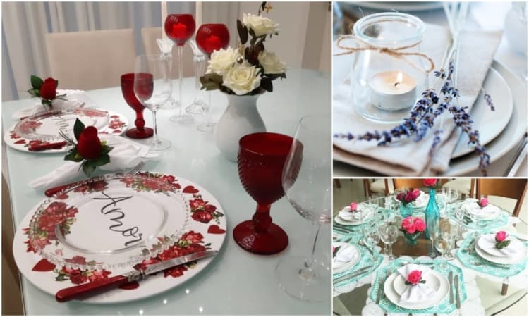 Decoração de mesa de jantar 4