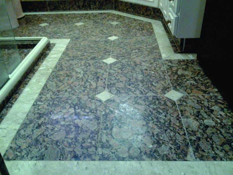 Decoração diferente com granito