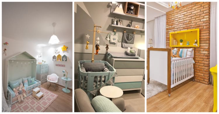 Montagens de quarto de bebê