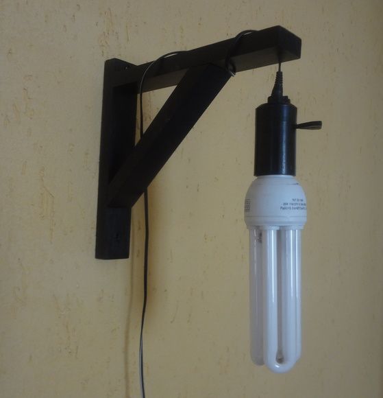 Mão Francesa de Madeira para arandela