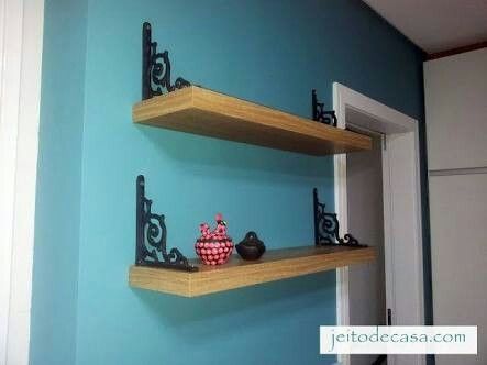 Mão francesa invertida de ferro