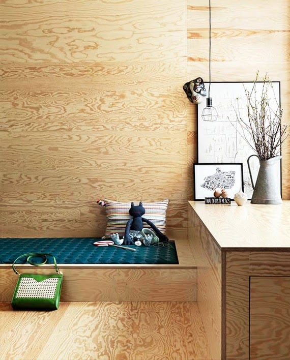 madeirite na decoração