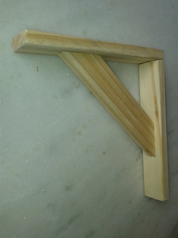 suporte Mão Francesa de Madeira