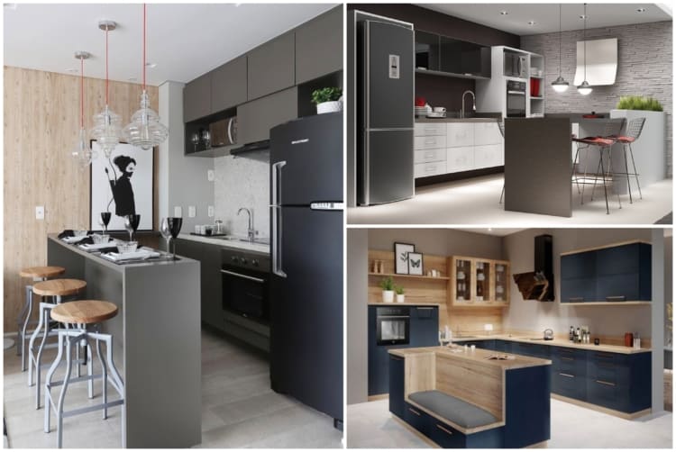 Armários para cozinhas americanas 2