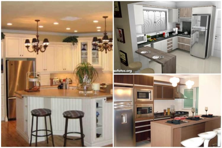 Armários para cozinhas americanas 4