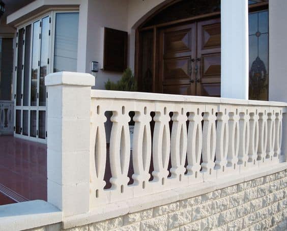 Balaústre de concreto 14