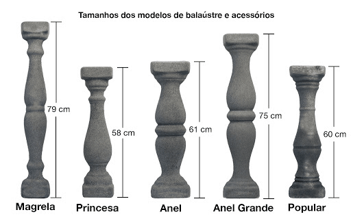 Balaústre de concreto 6