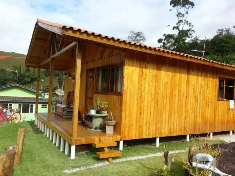 Casa de baixo custo pré-fabricada