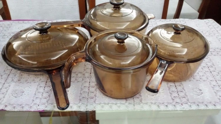 Panelas de vidro vision