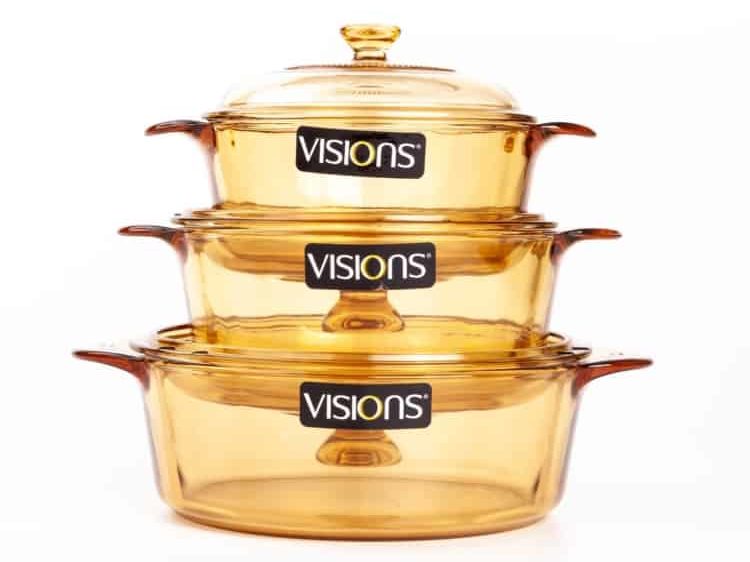 Tipo de panela de vidro vision